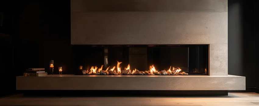 Gas Fireplace Ember Bed Design Services in Yucca Valley, California