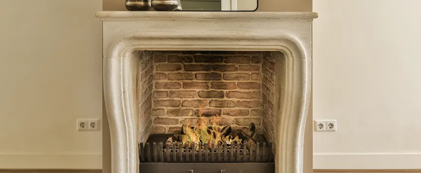Vintage-style Fireplace Redesign in Yucca Valley, California