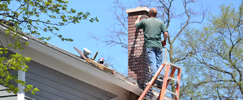 Vinyl and PVC Chimney Flashing Installation in Yucca Valley, CA
