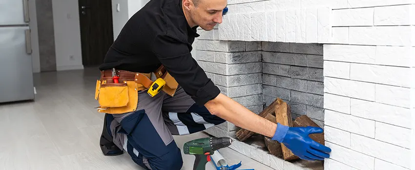 Fireplace Damaged Damper Frame Repair Services in Yucca Valley, California