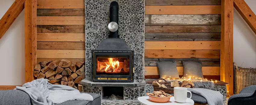 Thelin Hearth Products Direct Vent Gas Stove Fireplace Inspection in Yucca Valley, California